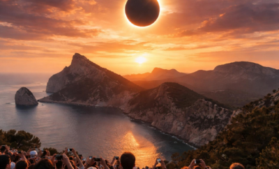 Eclipse en el mar: una experiencia para recordar toda la vida